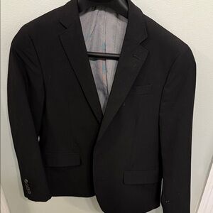 jf j.ferrar Sleek Black Sport Coat